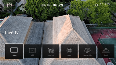 Hôtel IPTV Hospitality Solution IPTV